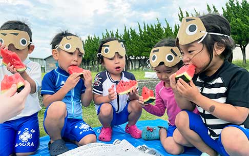 よつばの一年間　7月　サマーキャンプの様子