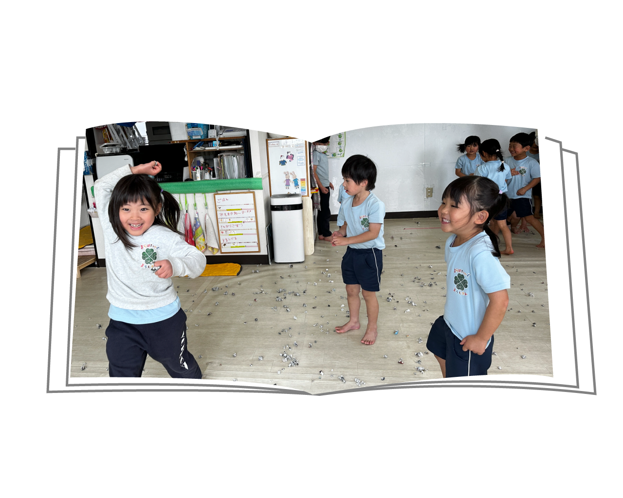 よつばの１日　デイリープログラム　自由遊び